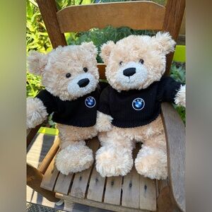 Plush BMW Teddy Bear with Black Sweater